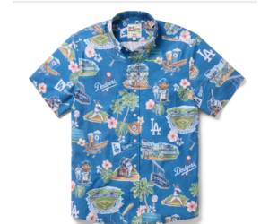 Reyn M679913125 Dodgers Scenic Blue Shirt - The Mercantile at