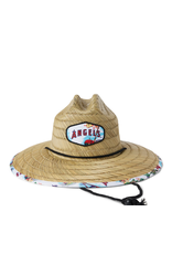 Reyn Spooner Reyn B553052322 LA Angels Straw Hat Scenic
