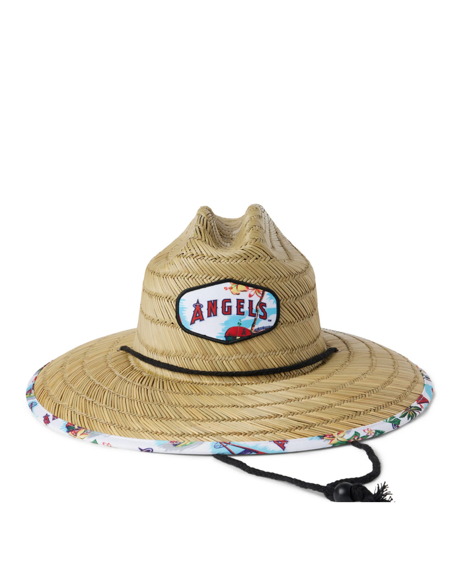 Reyn Spooner Reyn B553052322 LA Angels Straw Hat Scenic