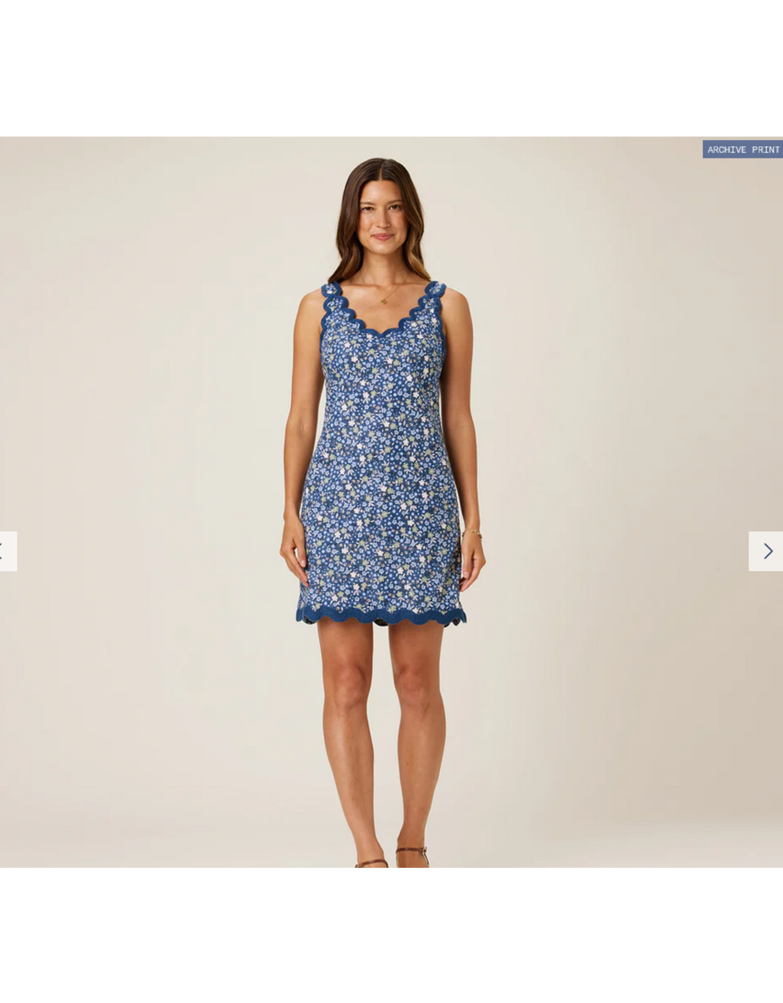 Reyn Spooner Reyn W660864725 Retro Mini Dress Navy