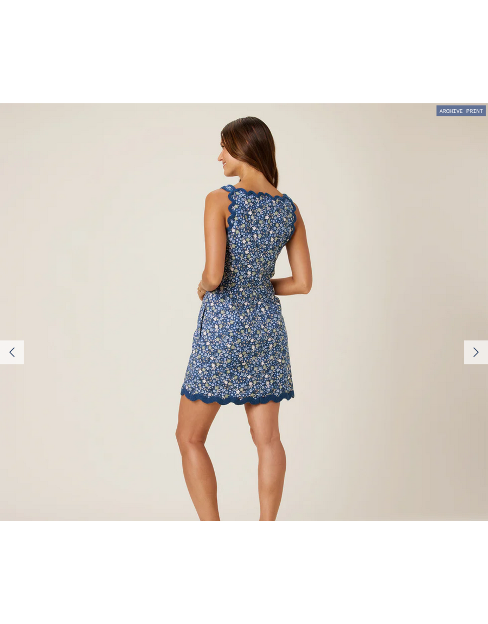 Reyn Spooner Reyn W660864725 Retro Mini Dress Navy