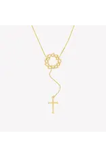 Rizen Rizen 390004SS Crown of Thorns Y Necklace