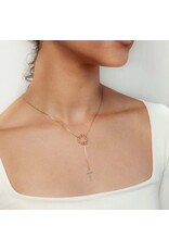 Rizen Rizen 390004SS Crown of Thorns Y Necklace