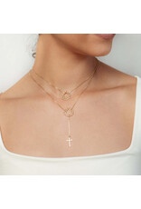 Rizen Rizen 390004SS Crown of Thorns Y Necklace