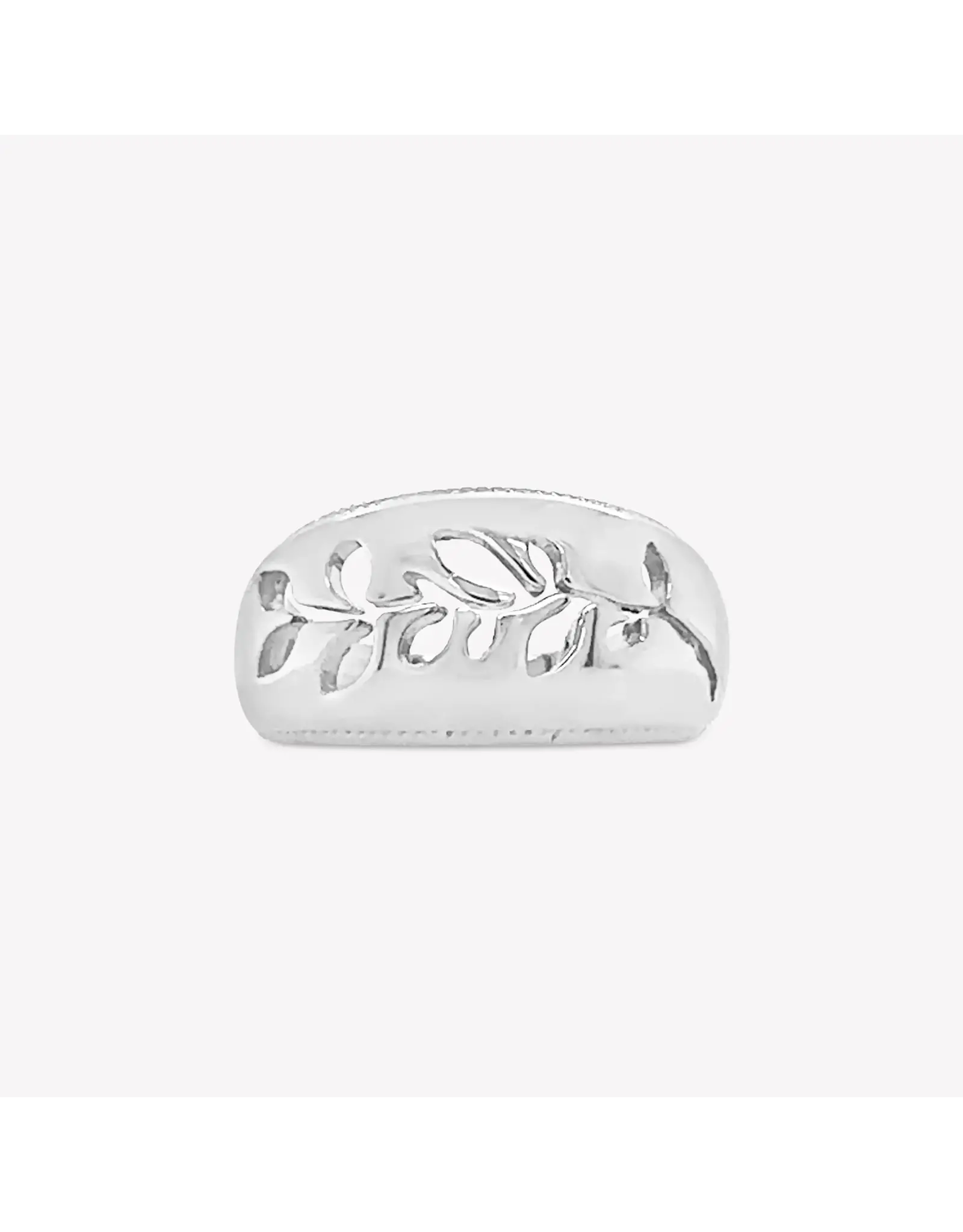 Rizen Rizen 190009SS Olive Branch ring Silver