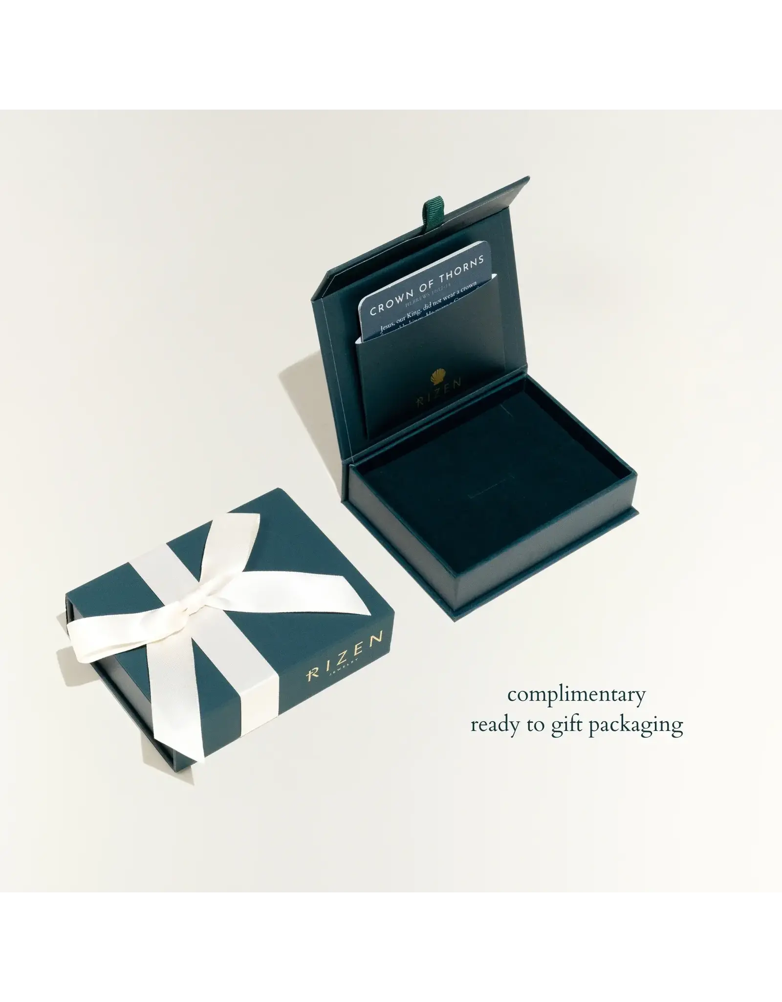 Rizen Rizen 190010SS-WT Ebenezer Solitaire White Topaz Silver Ring