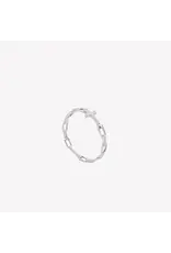 Rizen Rizen 190017SS Chain Breaker Cross Silver Ring Rizen Rizen 190017SS Chain Breaker Cross Silver Ring