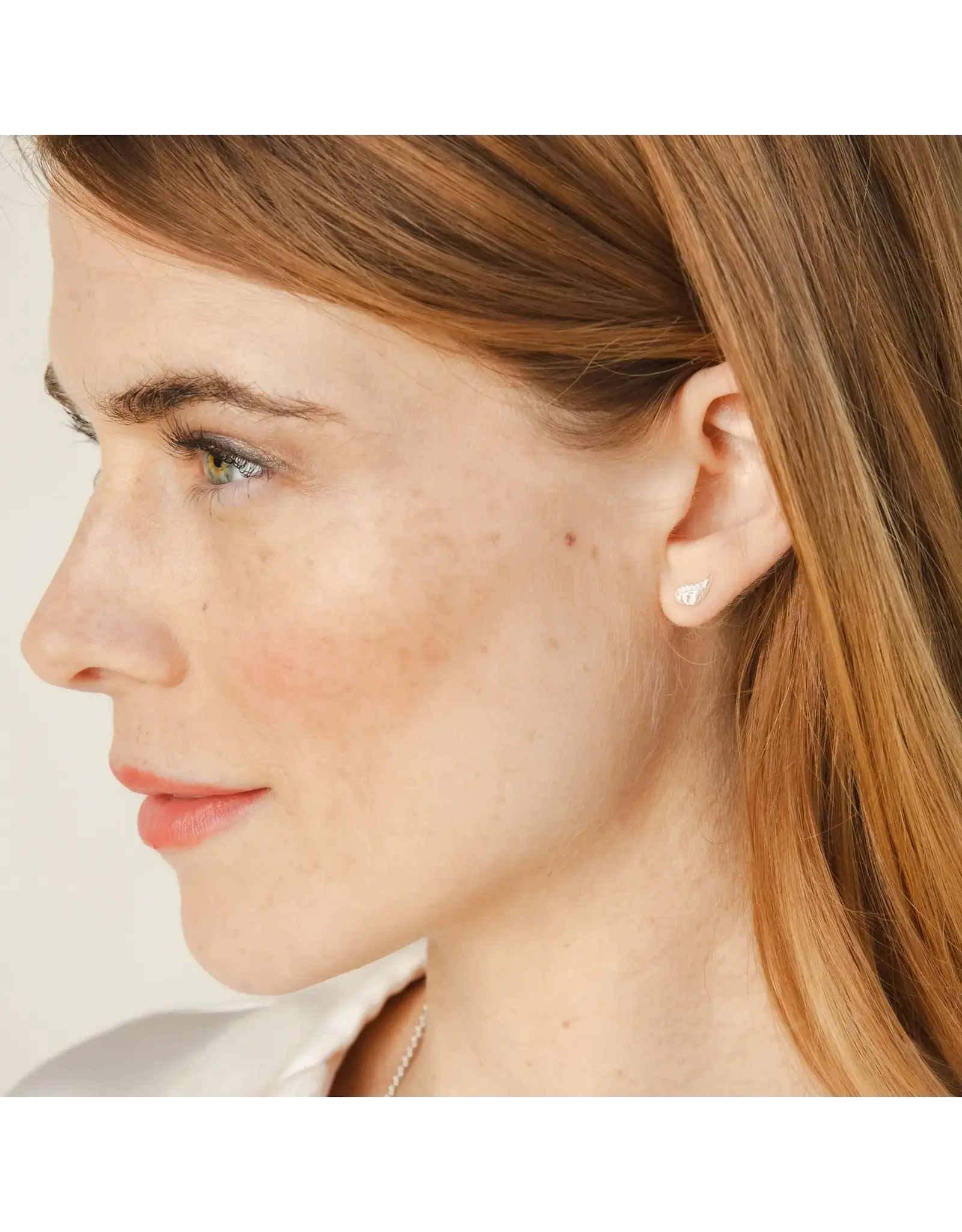 Rizen Rizen 290021SS-CZ Divine Wing Earring Silver