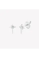 Rizen Rizen 29022SS-CZ Adoring Star Stud Earring Silver Rizen Rizen 29022SS-CZ Adoring Star Stud Earring Silver