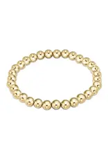 enewton Enewton BCLG6 Classic Gold 6mm Bead Bracelet