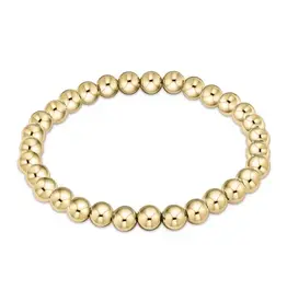 enewton Enewton BCLG6 Classic Gold 6mm Bead Bracelet