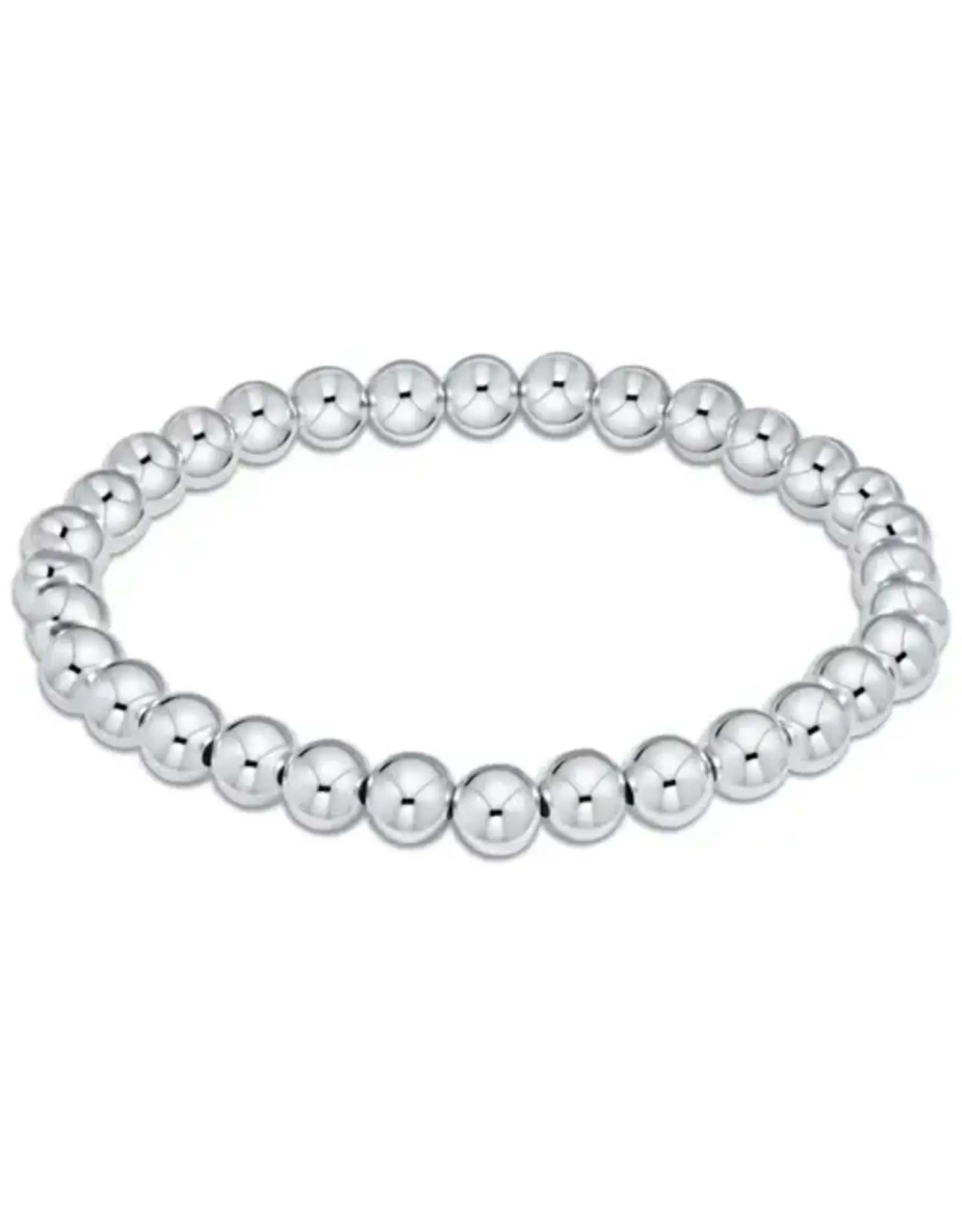 enewton Enewton BCLSS6 Classic Sterling 6mm Bead Bracelet