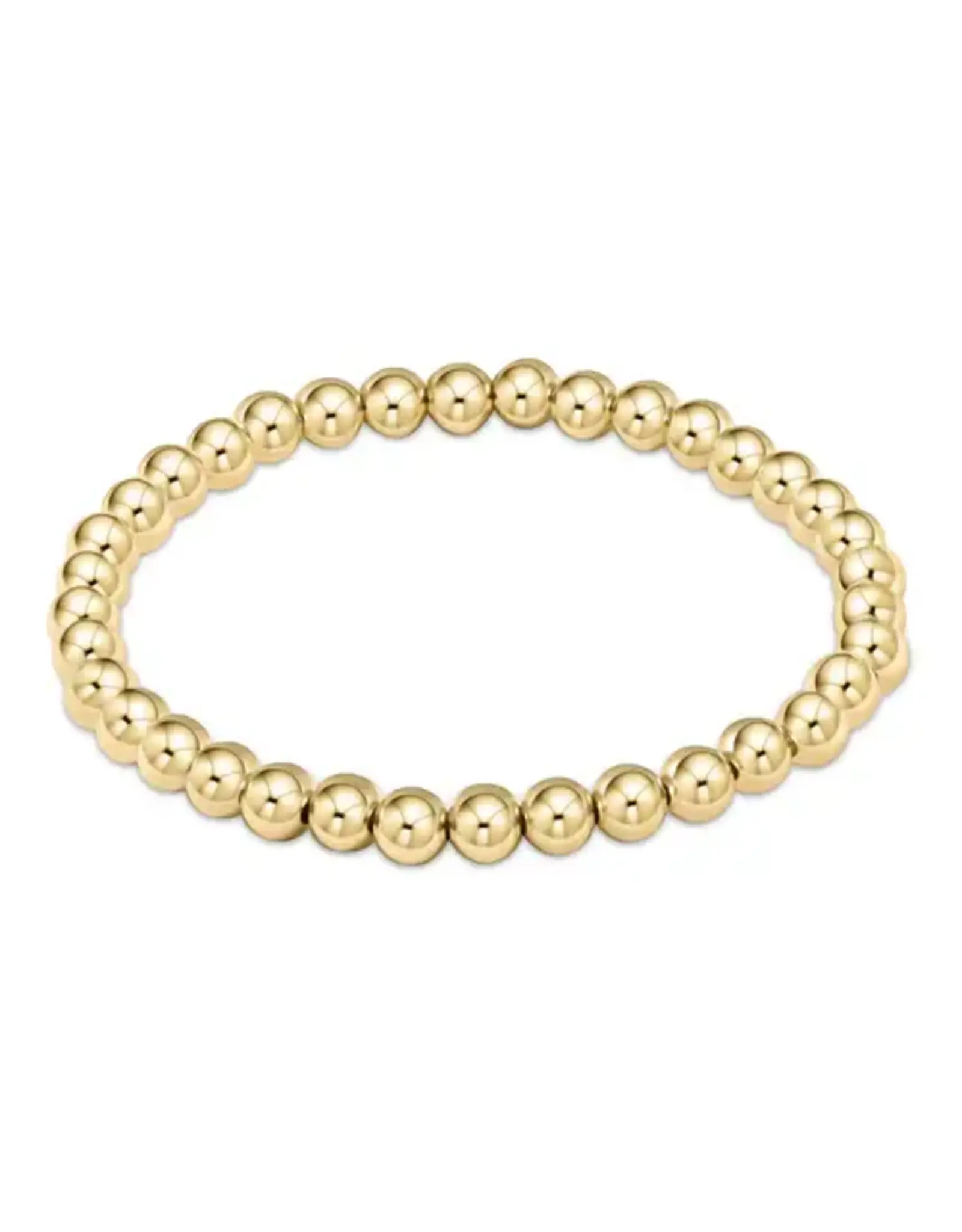 enewton Enewton BCLG5 Classic Gold 5mm Bead Bracelet