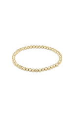 enewton Enewton BCLG4 Classic Gold 4mm Bead Bracelet
