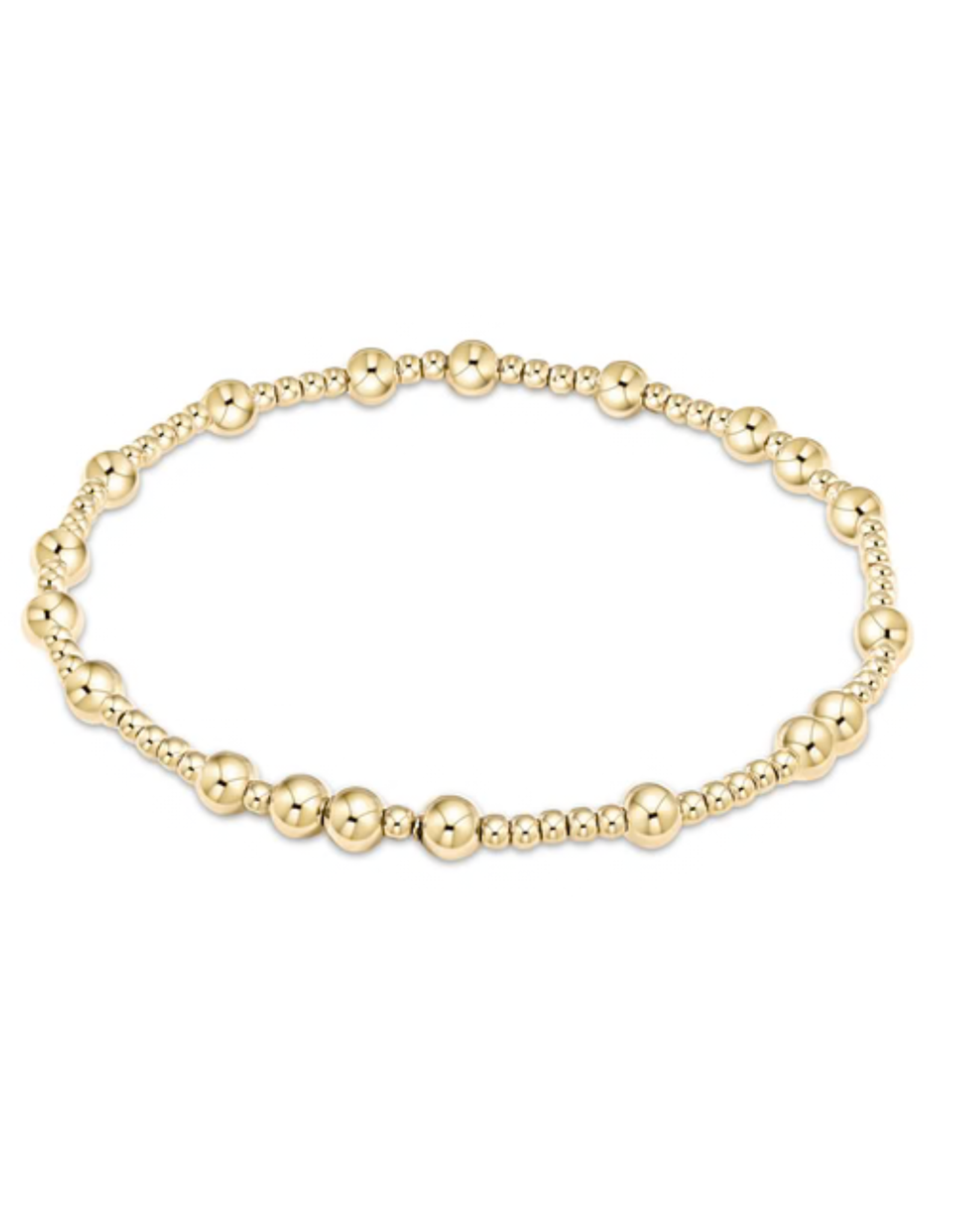 enewton Enewton BHOPUNWG4 Gold Hope Unwritten 4mm Bracelet