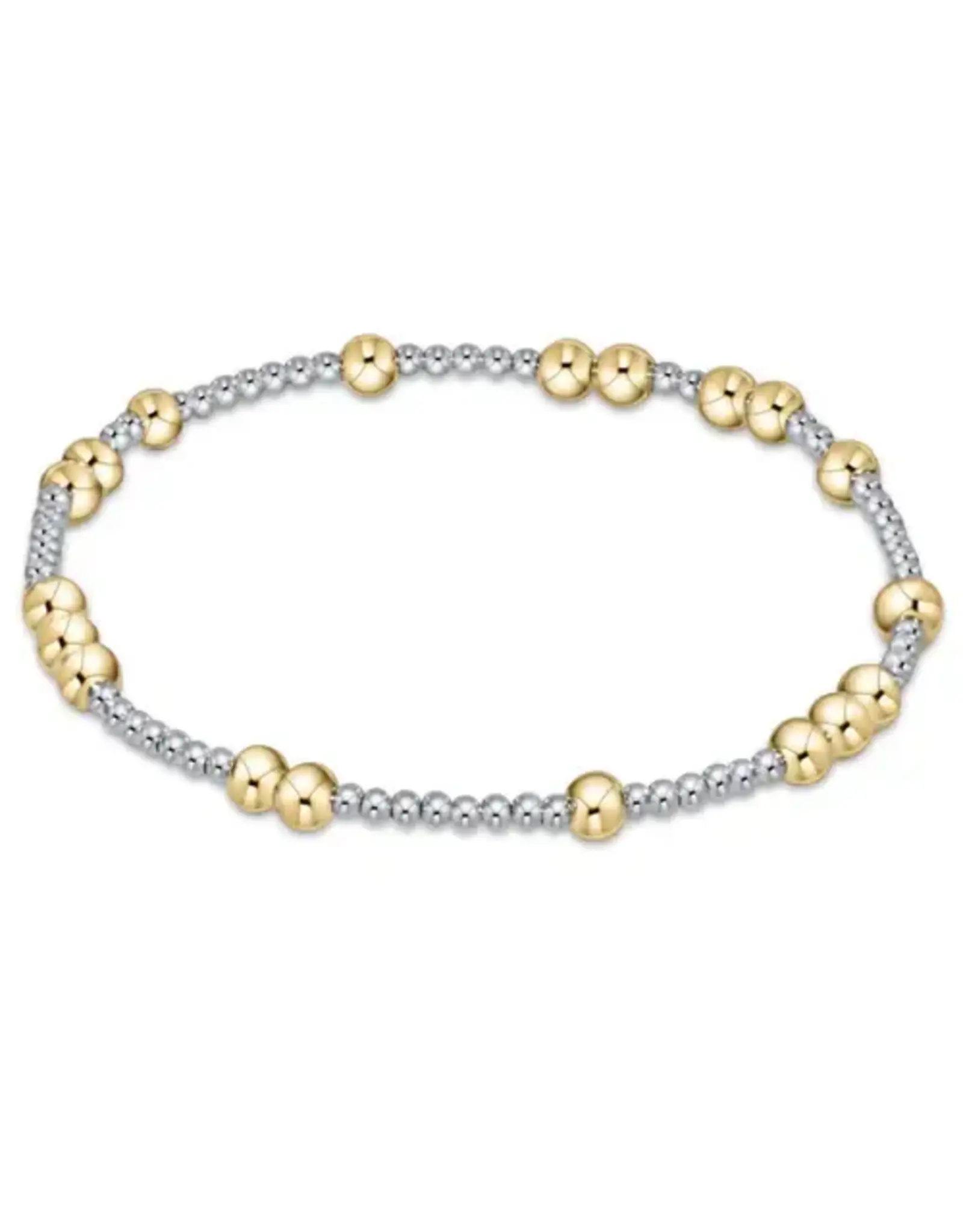 enewton Enewton BHOPUNWMXM4 Hope Unwritten Mixed Metal 4mm Bracelet