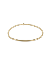 enewton Enewton BBBG2 Classic Gold 2mm Bracelet Gold Bliss Bar