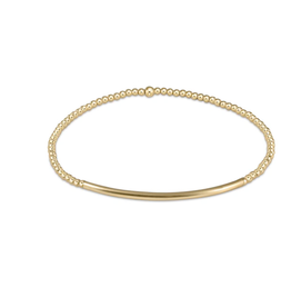 enewton Enewton BBBG2 Classic Gold 2mm Bracelet Gold Bliss Bar