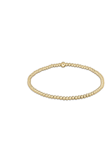 enewton Enewton BCLG25 Classic Gold 2.5mm Bead Bracelet enewton Enewton BCLG25 Classic Gold 2.5mm Bead Bracelet