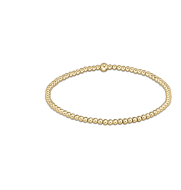enewton Enewton BCLG25 Classic Gold 2.5mm Bead Bracelet