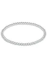 enewton Enewton BCLSS3 Classic Sterling 3mm Bead Bracelet