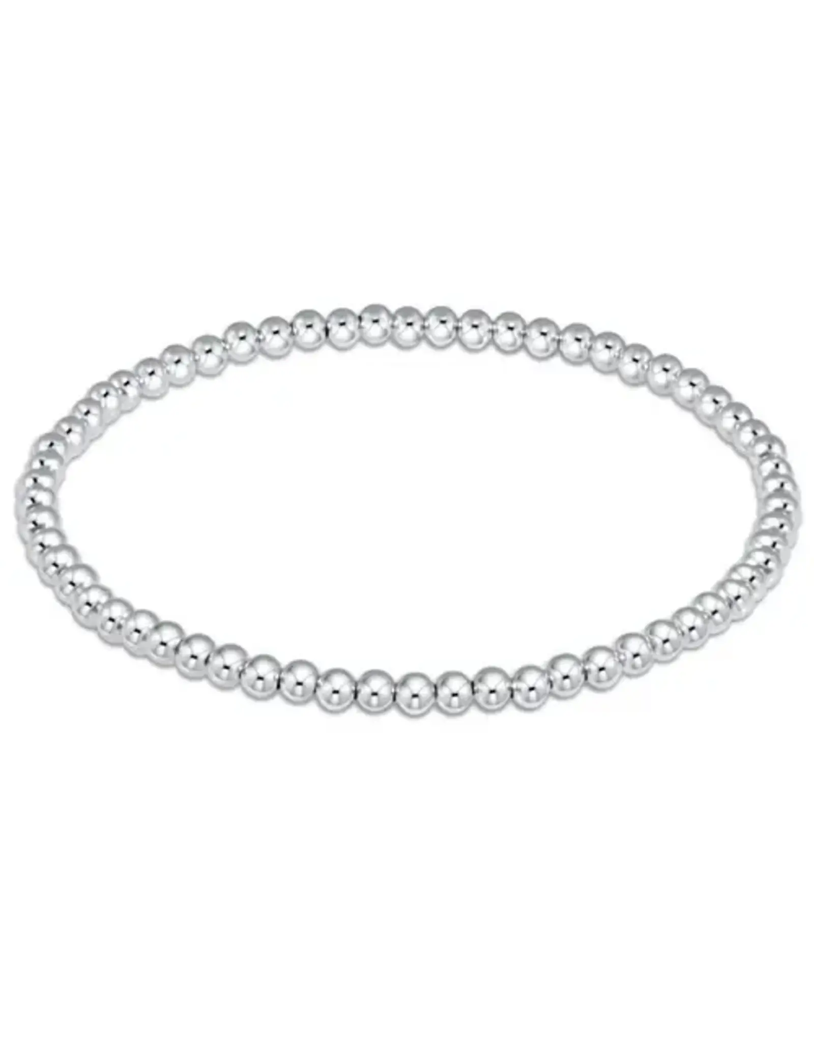 enewton Enewton BCLSS3 Classic Sterling 3mm Bead Bracelet