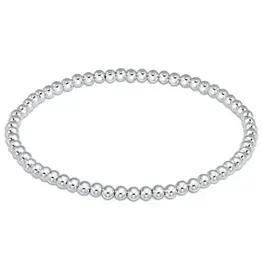 enewton Enewton BCLSS3 Classic Sterling 3mm Bead Bracelet
