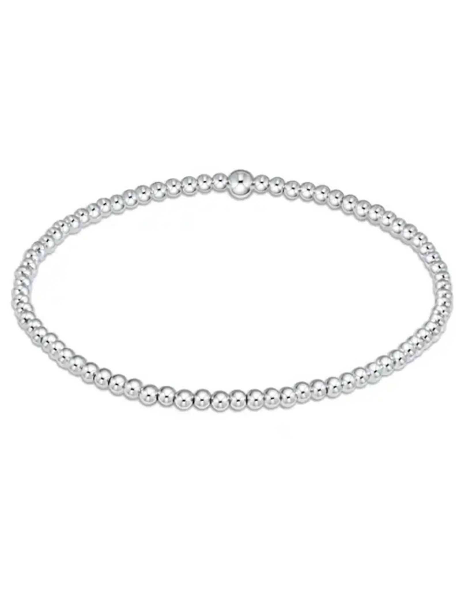 enewton Enewton BCLSS25 Classic Sterling 2.5mm Bead Bracelet