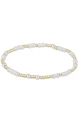 enewton Enewton BHOPUNWPE3 Gold  Hope Unwritten 3mm Pearl Bead Bracelet