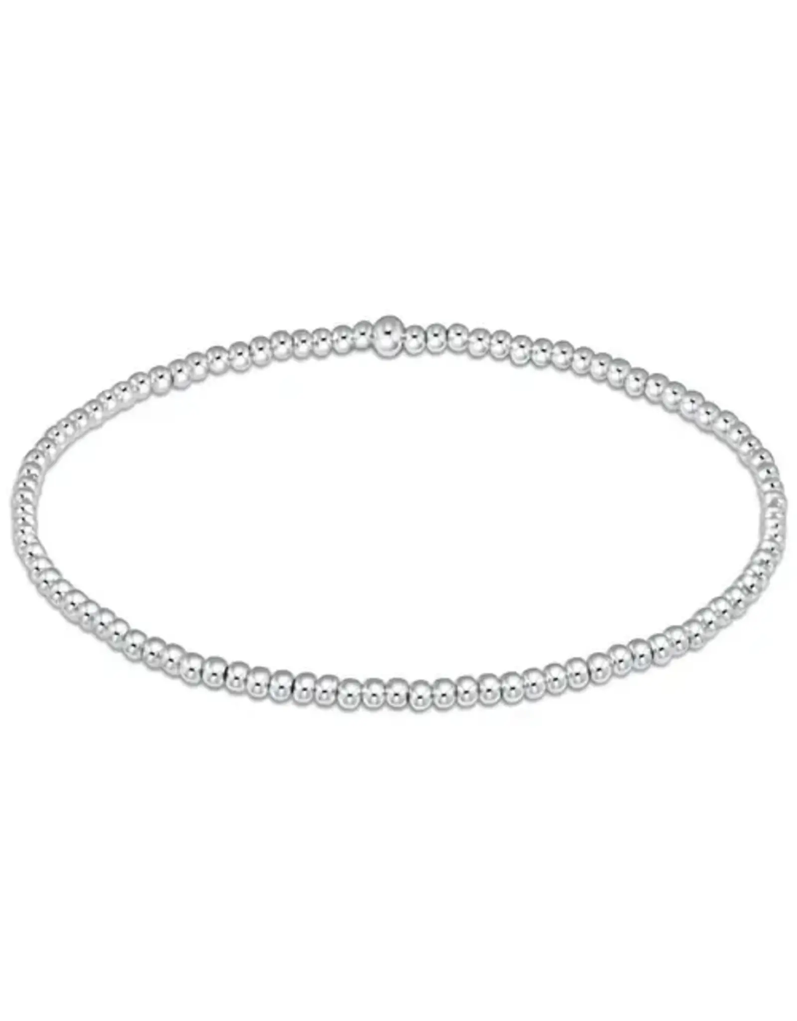 enewton Enewton BCLSS2 Classic Sterling 2mm Bead Bracelet