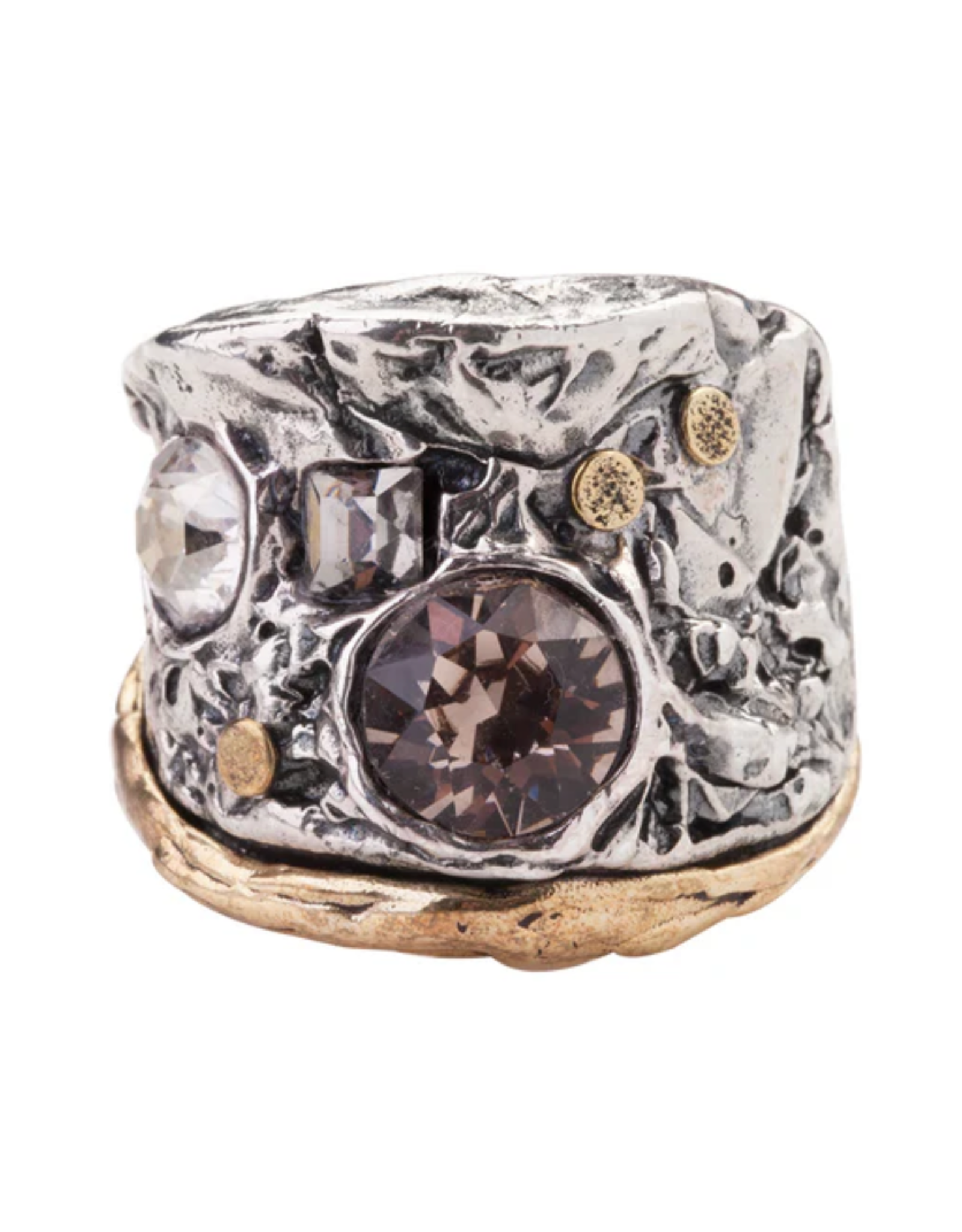 Waxing Poetic Waxing Poetic MEL10MS-CNV Melange Band Convergence Ring