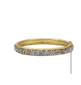 Waxing Poetic Waxing Poetic KRIS14BR Kristal Hinge Bangle