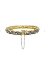 Waxing Poetic Waxing Poetic KRIS14BR Kristal Hinge Bangle
