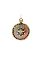 Waxing Poetic Waxing Poetic INCP4PA Inner Compass Pink Abalone Charm