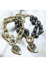 Waxing Poetic Waxing Poetic QUE7CCMS Queenpin Clip Bracelet Waxing Poetic Waxing Poetic QUE7CCMS Queenpin Clip Bracelet