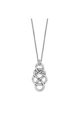 Brighton Brighton JM7729 Interlok Braid Pendant Necklace