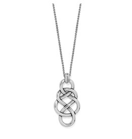 Brighton Brighton JM7729 Interlok Braid Pendant Necklace