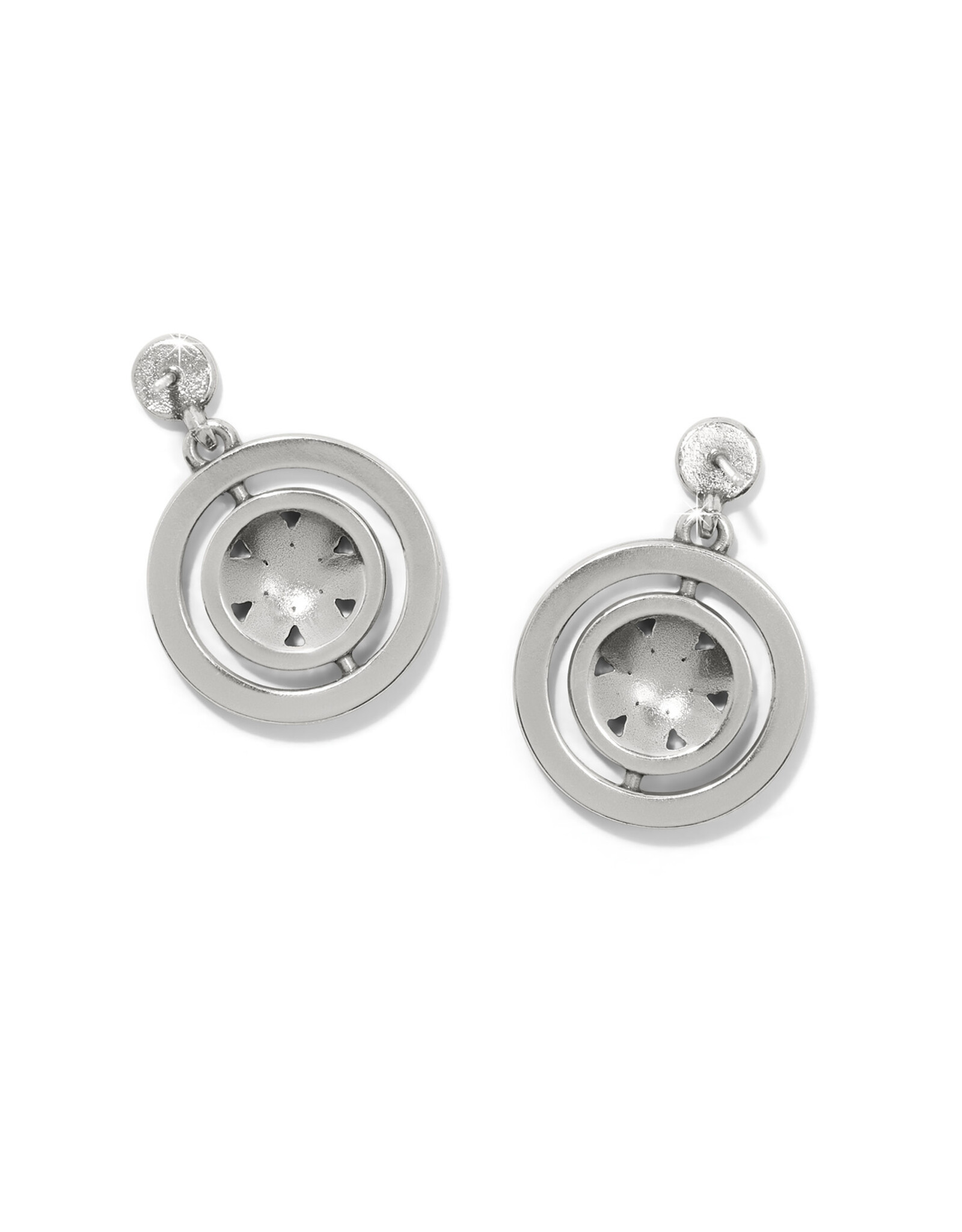 Brighton Brighton JA0148 Flora Petite Blue Post Drop Earrings
