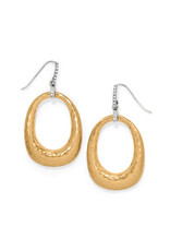 Brighton Brighton JA0178 Meridian Geo Open Hoop French Wire Earrings