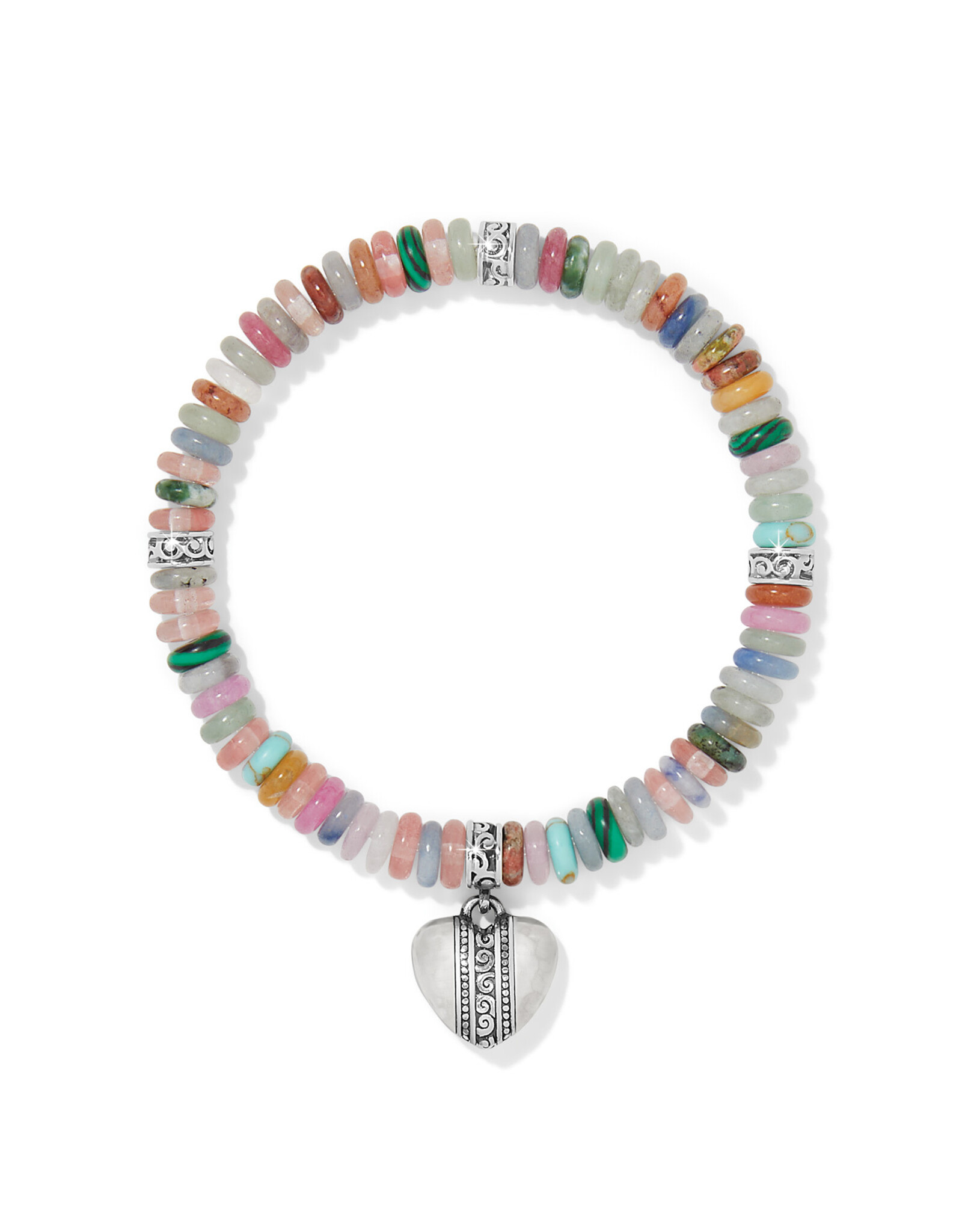 Brighton Brighton JF0330 Mingle Sweetheart Bead Stretch Bracelet