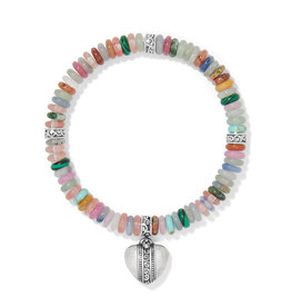 Brighton Brighton JF0330 Mingle Sweetheart Bead Stretch Bracelet