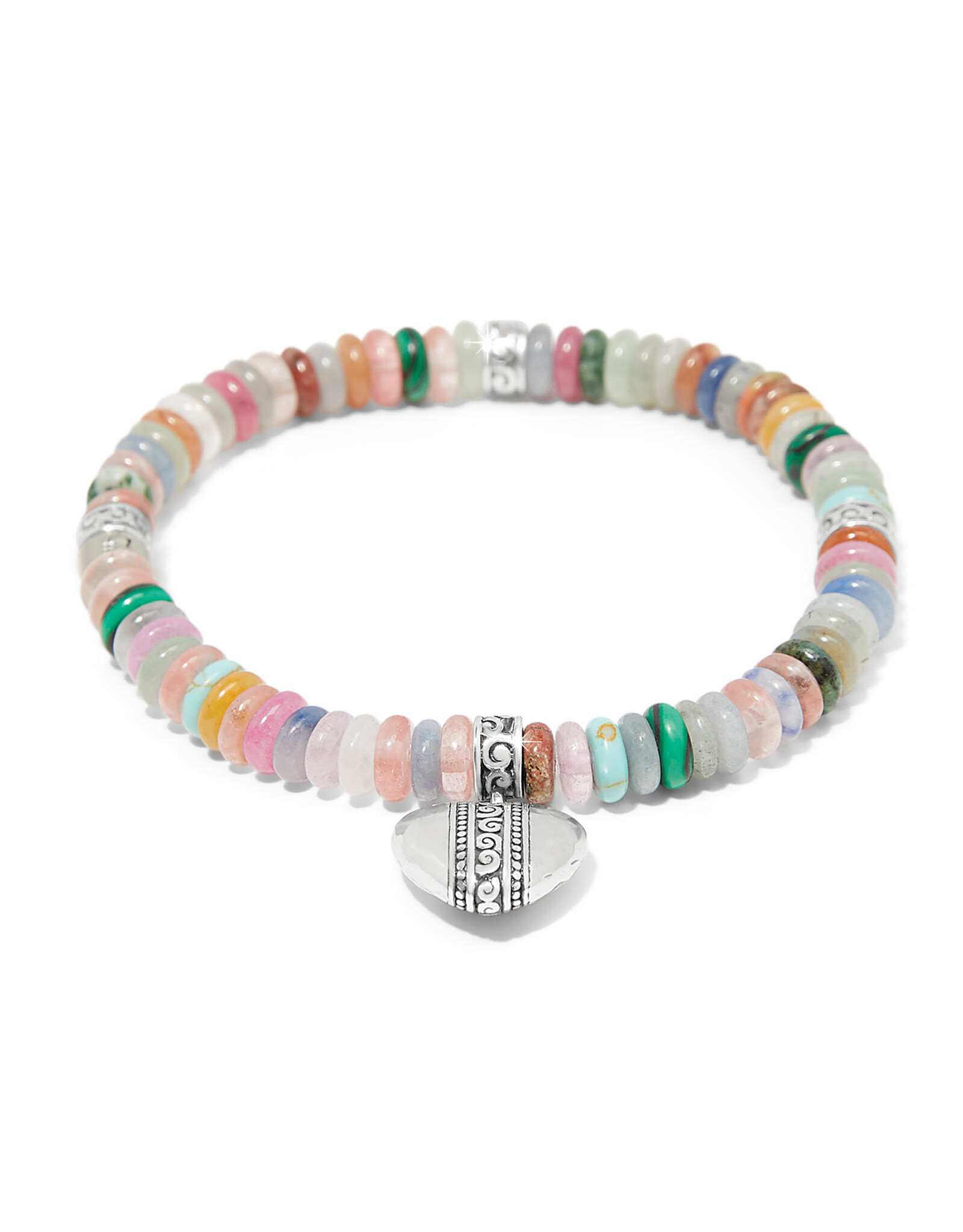 Brighton Brighton JF0330 Mingle Sweetheart Bead Stretch Bracelet