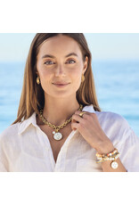 Brighton Brighton JF0337 Del Mar Charm Stretch Bracelet