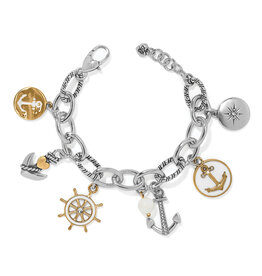 Brighton Brighton JF0340 Anchors Aweigh Charm Bracelet