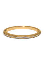 Brighton Brighton JF0354 Meridian Orbit Gold Hinged Bangle