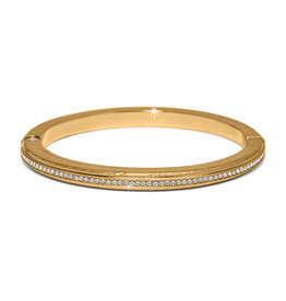 Brighton Brighton JF0354 Meridian Orbit Gold Hinged Bangle