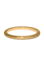 Brighton Brighton JF0354 Meridian Orbit Gold Hinged Bangle