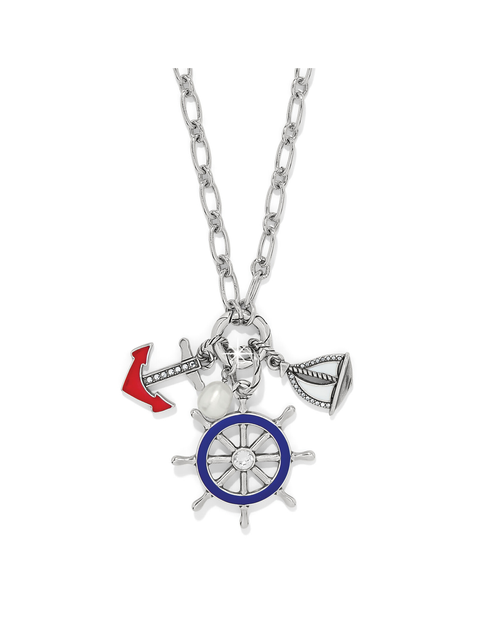 Brighton Brighton JM0008 Americana Yacht Club Charm Necklace