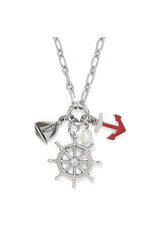 Brighton Brighton JM0008 Americana Yacht Club Charm Necklace