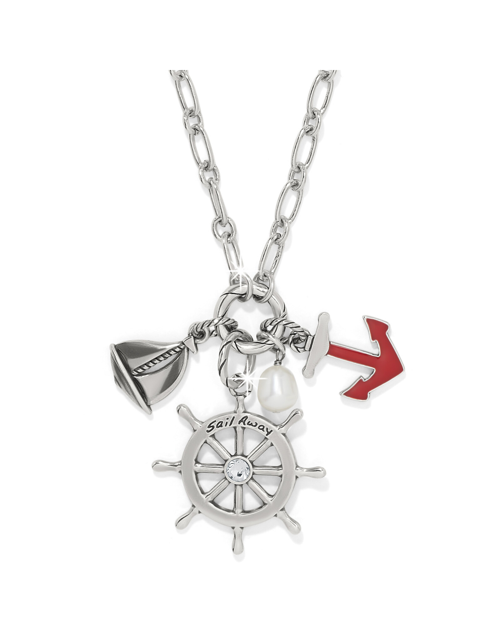 Brighton Brighton JM0008 Americana Yacht Club Charm Necklace